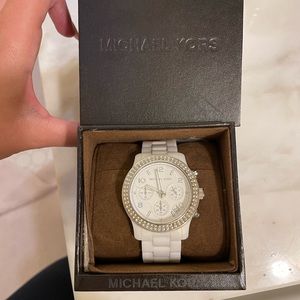Michael Kors White Watch